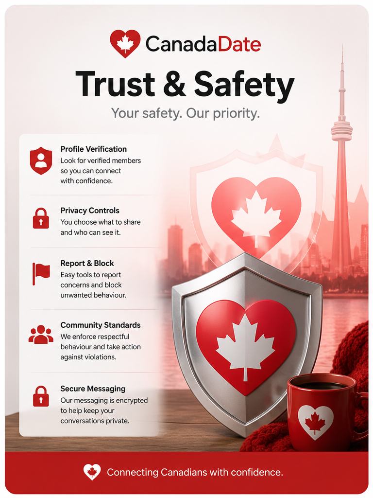 CanadaDate trust and safety